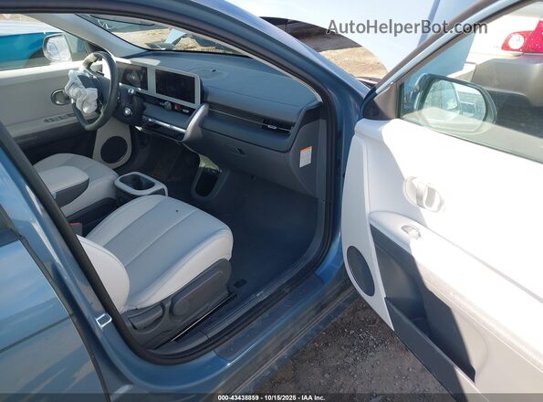 KM8KNDAF4PU203072 2023 HYUNDAI IONIQ 5 Blue Вид салону спереду