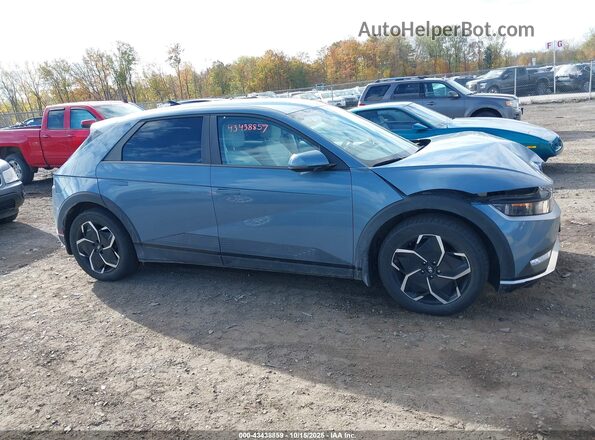 KM8KNDAF4PU203072 2023 HYUNDAI IONIQ 5 Blue Вид щитка приладів