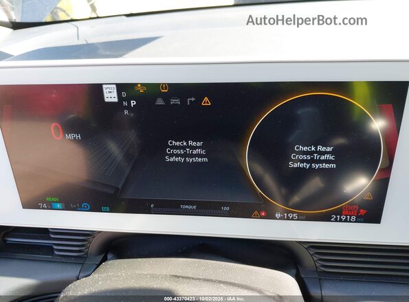 KM8KNDAF7NU105487 2022 HYUNDAI IONIQ 5 Серый Вид задних сидений