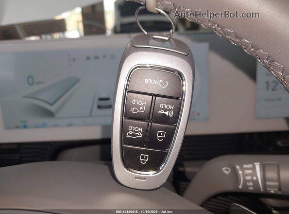 KM8KNDDF9RU253349 2024 HYUNDAI IONIQ 5 White წინა პანელის ხედი
