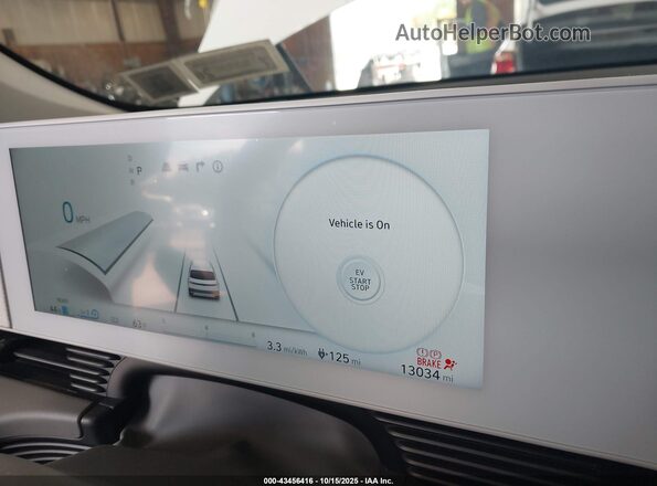 KM8KNDDF9RU253349 2024 HYUNDAI IONIQ 5 White უკანა სავარძლების ხედი
