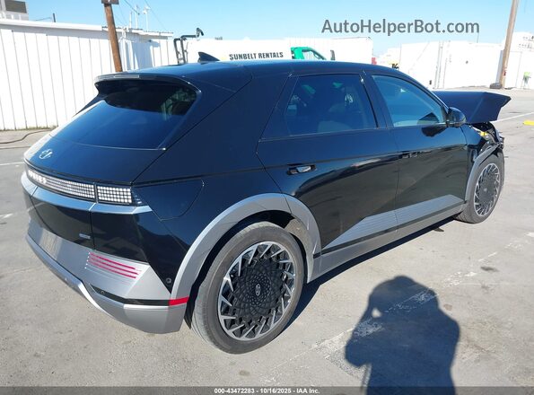 KM8KRDAF5NU080495 2022 HYUNDAI IONIQ 5 Black Задня права чверть