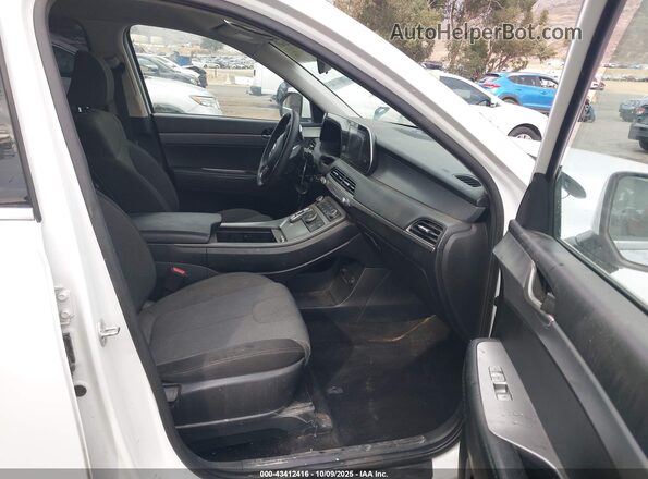 KM8R14HE2LU053092 2020 HYUNDAI PALISADE White Widok wnętrza z przodu