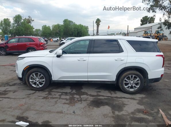KM8R14HE2LU053092 2020 HYUNDAI PALISADE White Widok wnętrza 360 stopni
