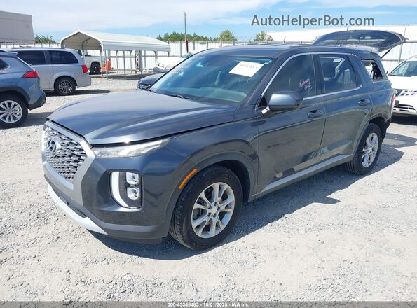 KM8R14HE8LU035227 2020 HYUNDAI PALISADE Gray Vista tres cuartos delantera izquierda