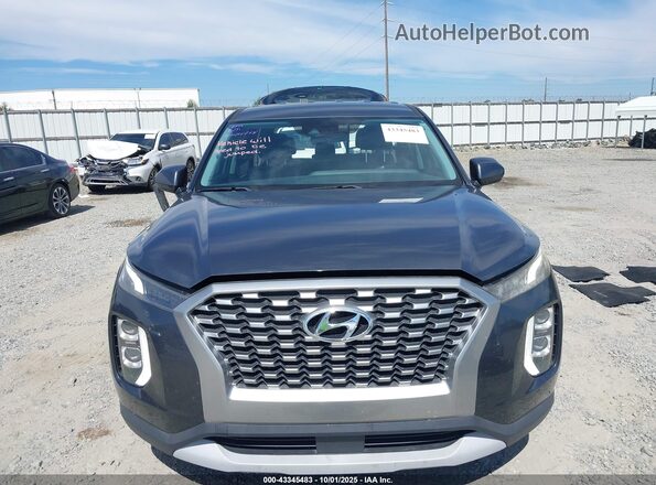 KM8R14HE8LU035227 2020 HYUNDAI PALISADE Gray Vista interior trasera
