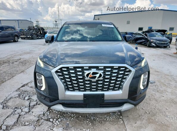 KM8R14HEXLU055446 2020 HYUNDAI PALISADE Charcoal Front view