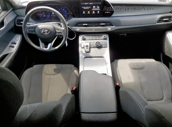 KM8R1DHE7LU065139 2020 HYUNDAI PALISADE Угольный Вид панели приборов