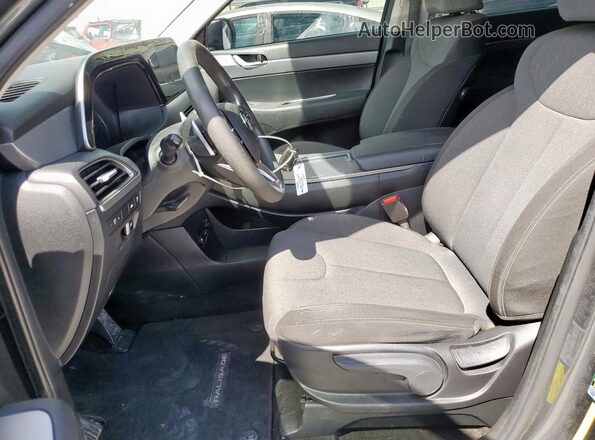 KM8R1DHE7LU065139 2020 HYUNDAI PALISADE Угольный Вид салона спереди