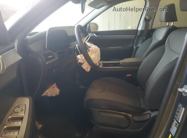 KM8R1DHEXLU072697 2020 HYUNDAI PALISADE Charcoal წინა სალონის ხედი
