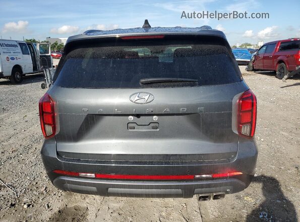 KM8R24GE1SU927722 2025 HYUNDAI PALISADE Gray Вид ззаду
