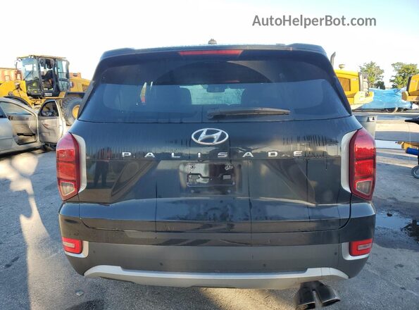 KM8R24HE2LU066194 2020 HYUNDAI PALISADE Black Widok z tyłu