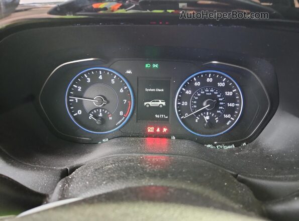 KM8R24HE8MU259130 2021 HYUNDAI PALISADE Gray Instrument cluster view