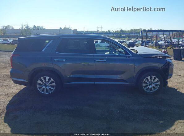 KM8R2DGE3PU584161 2023 HYUNDAI PALISADE Gray Вид задньої частини салону