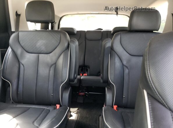 KM8R2DGE5PU601428 2023 HYUNDAI PALISADE White Widok tylnych siedzeń