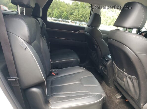 KM8R2DGE5PU601428 2023 HYUNDAI PALISADE White Widok wnętrza z tyłu
