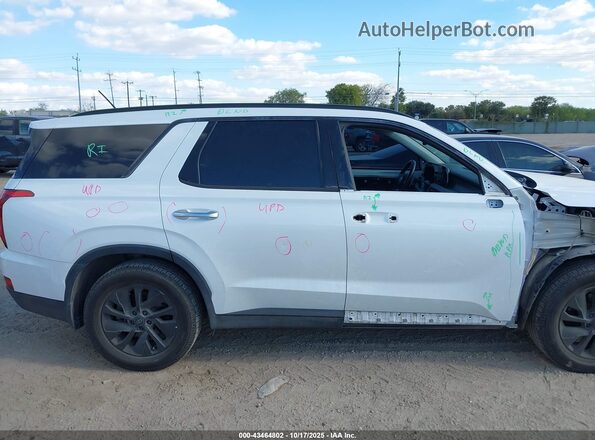 KM8R2DHE1MU295936 2021 HYUNDAI PALISADE White Widok wnętrza 360 stopni