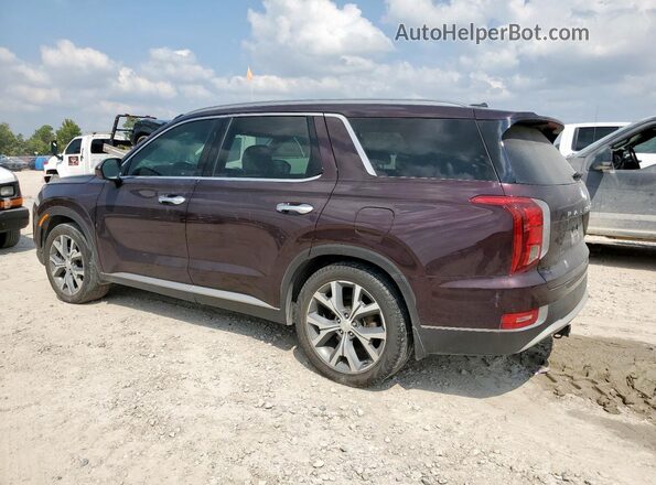 KM8R34HE0LU066126 2020 HYUNDAI PALISADE Бордовый Задняя левая четверть