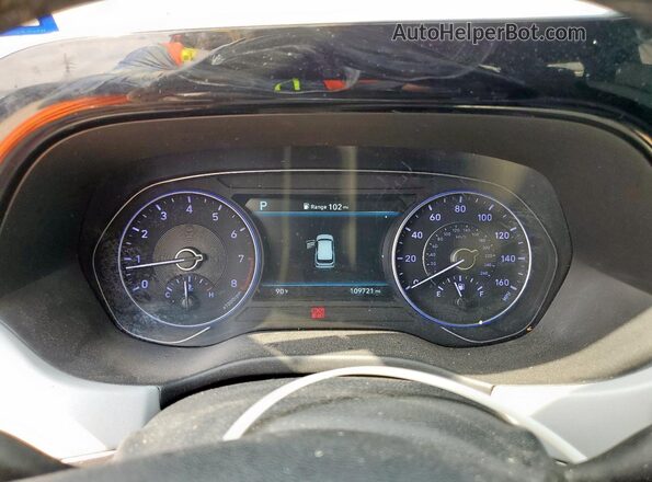 KM8R34HE0LU066126 2020 HYUNDAI PALISADE Бордовый Вид щитка приборов
