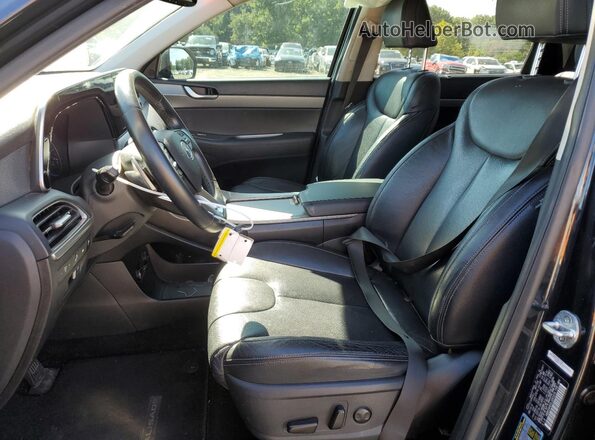 KM8R34HE0LU091074 2020 HYUNDAI PALISADE Синий Вид салона спереди