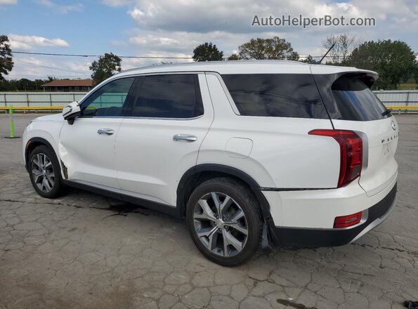 KM8R34HE0MU288716 2021 HYUNDAI PALISADE White Հետևի ձախ