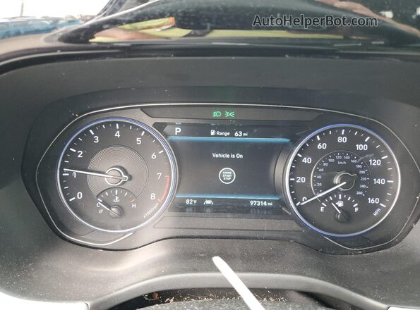 KM8R34HE0MU288716 2021 HYUNDAI PALISADE White Սարքավորումների վահանակի տեսք