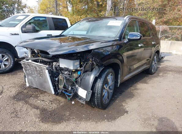 KM8R34HE4LU092762 2020 HYUNDAI PALISADE Black Vista tres cuartos delantera izquierda