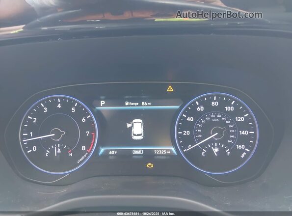 KM8R34HE4LU092762 2020 HYUNDAI PALISADE Black Vista de los asientos traseros