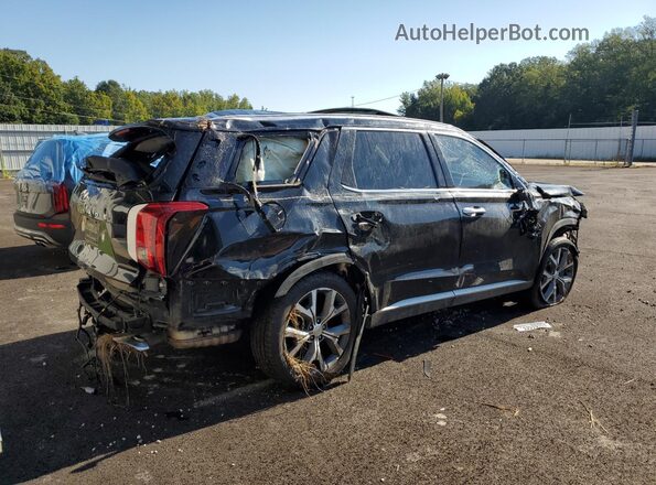 KM8R34HE6LU074988 2020 HYUNDAI PALISADE Черный Задняя правая четверть
