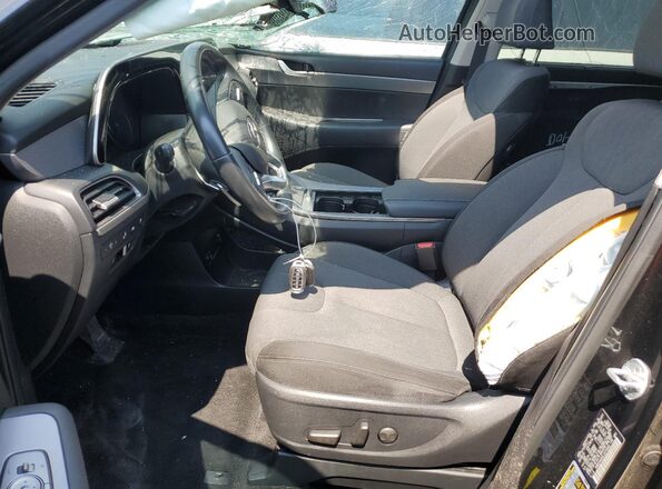 KM8R34HE6LU074988 2020 HYUNDAI PALISADE Черный Вид салона спереди