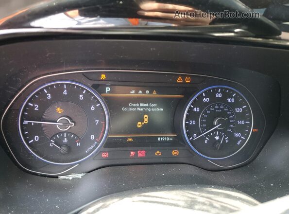 KM8R34HE6LU074988 2020 HYUNDAI PALISADE Черный Вид щитка приборов