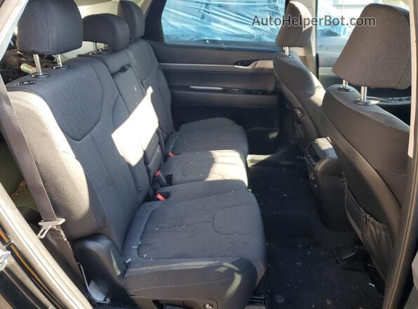KM8R34HE6LU074988 2020 HYUNDAI PALISADE Черный Вид задней части салона