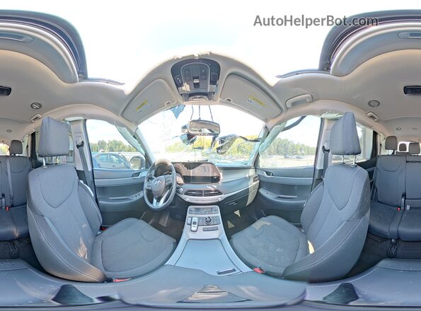 KM8R34HE6LU074988 2020 HYUNDAI PALISADE Черный Панорамный вид салона 360°