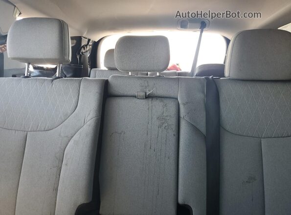 KM8R34HE6LU084338 2020 HYUNDAI PALISADE Black Vista de los asientos traseros