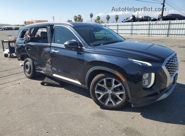 KM8R34HE6LU084338 2020 HYUNDAI PALISADE Black Delantero derecho