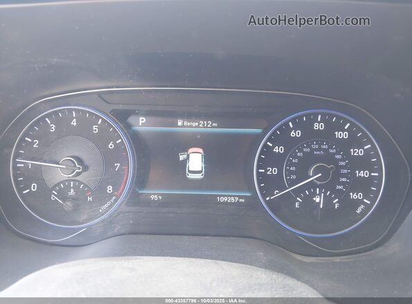 KM8R34HEXLU057093 2020 HYUNDAI PALISADE White Widok tylnych siedzeń