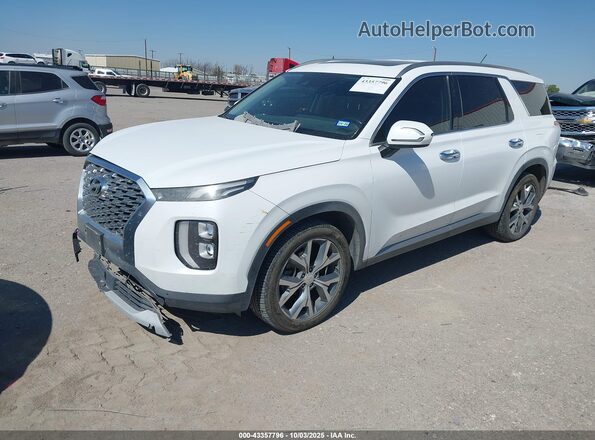 KM8R34HEXLU057093 2020 HYUNDAI PALISADE White Przód lewy