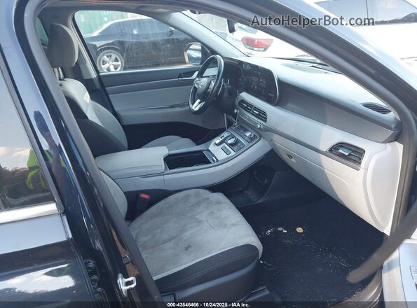 KM8R3DHE3LU116758 2020 HYUNDAI PALISADE Синий Вид салона спереди