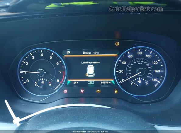 KM8R3DHE3LU116758 2020 HYUNDAI PALISADE Синий Вид задних сидений