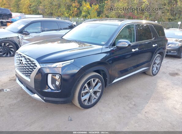 KM8R3DHE3LU116758 2020 HYUNDAI PALISADE Синий Передняя левая четверть