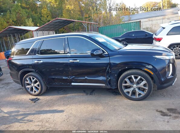 KM8R3DHE3LU116758 2020 HYUNDAI PALISADE Синий Вид задней части салона