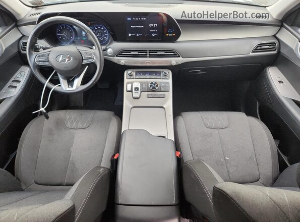 KM8R3DHE3NU389329 2022 HYUNDAI PALISADE Черный Вид панели приборов