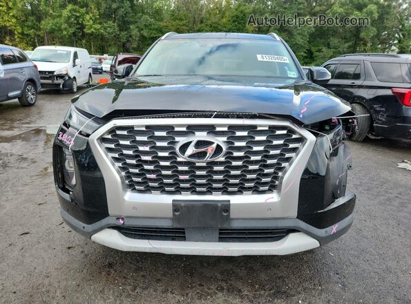 KM8R3DHE3NU389329 2022 HYUNDAI PALISADE Черный Вид спереди