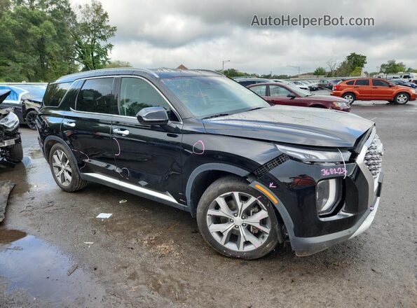 KM8R3DHE3NU389329 2022 HYUNDAI PALISADE Черный Передняя правая четверть