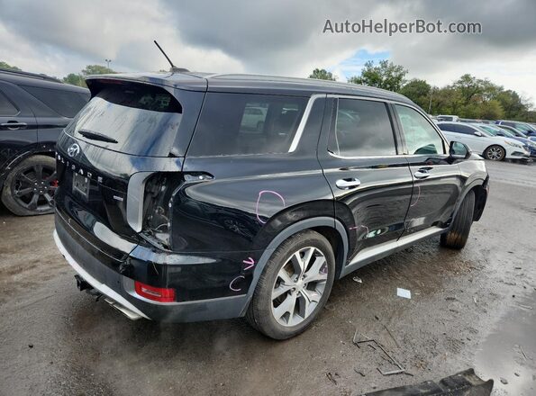 KM8R3DHE3NU389329 2022 HYUNDAI PALISADE Черный Задняя правая четверть