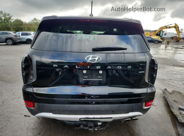 KM8R3DHE3NU389329 2022 HYUNDAI PALISADE Черный Вид сзади