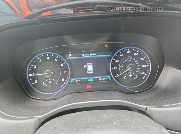KM8R3DHE3NU389329 2022 HYUNDAI PALISADE Черный Вид щитка приборов