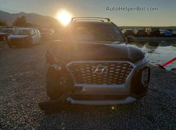 KM8R3DHE5LU046843 2020 HYUNDAI PALISADE Темно-бордовый Вид спереди