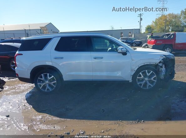 KM8R3DHE6LU081374 2020 HYUNDAI PALISADE Белый Вид задней части салона