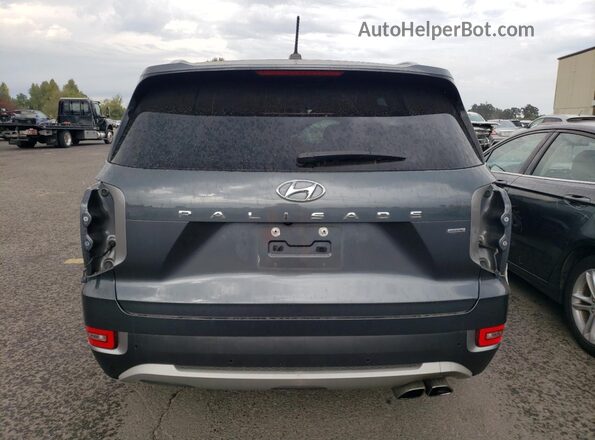 KM8R3DHE7LU095087 2020 HYUNDAI PALISADE Gray Rear view